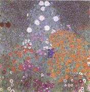 Gustav Klimt Flower Garden (mk09) USA oil painting reproduction